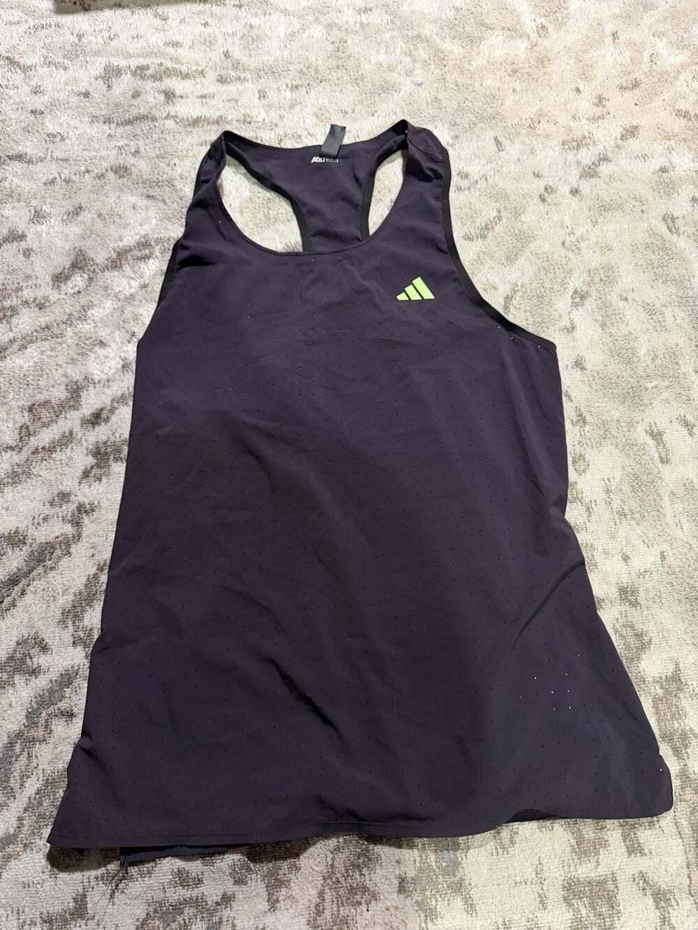 Adidas Adizero Women's Running Tank Top Aeroready Perforated Racerback